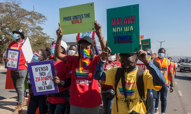 Malawi’s LBGTQ+ community celebrates first Pride parade