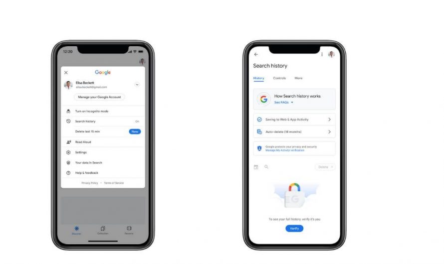 Google’s new feature for iOS will let you delete web activity in the last 15 Minutes