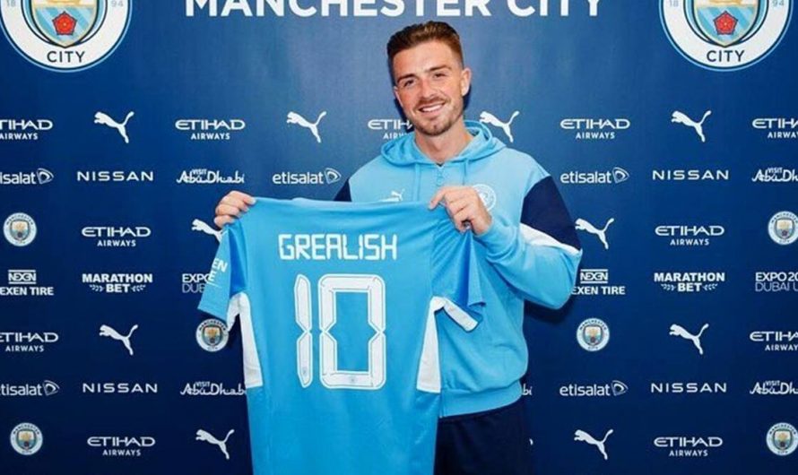 Manchester City sign Jack Grealish from Aston Villa on six-year deal