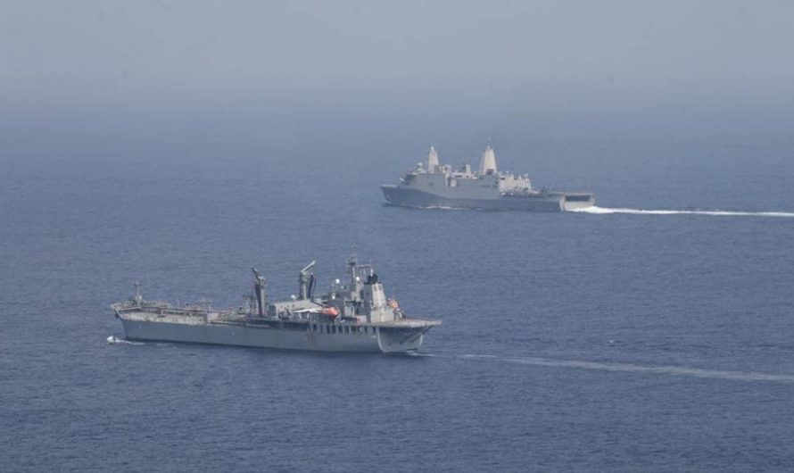 China protests US Navy Coast Guard ships in Taiwan Strait