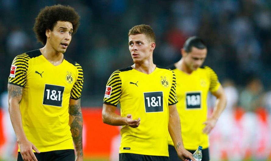 Bundesliga: Dortmund slumps to defeat at Gladbach without Haaland, Reus