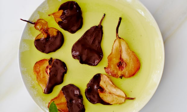 Poached, pickled, roasted … 10 delicious pear recipes, from pulled pork to frangipane tart