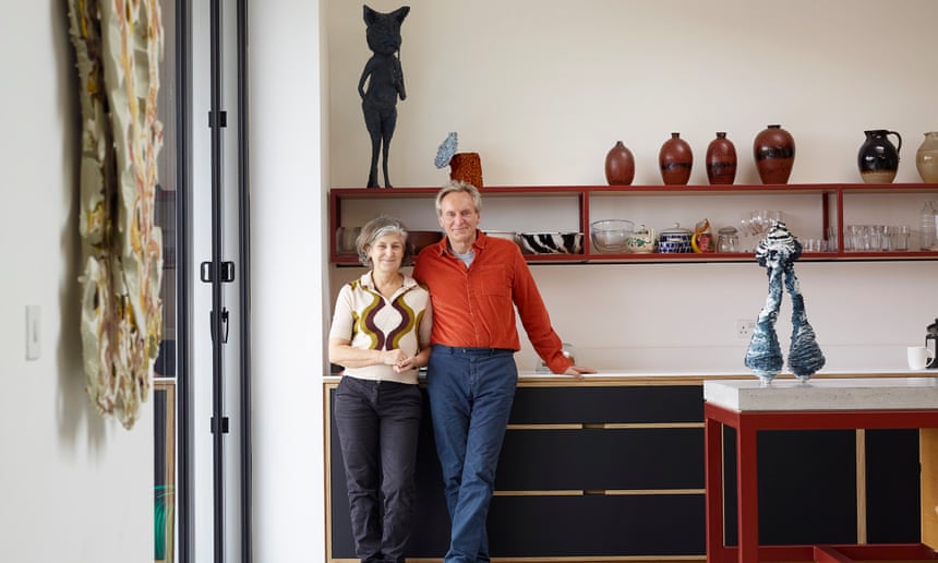 Shape shifters: the dramatic barn that’s a live-work space for two sculptors