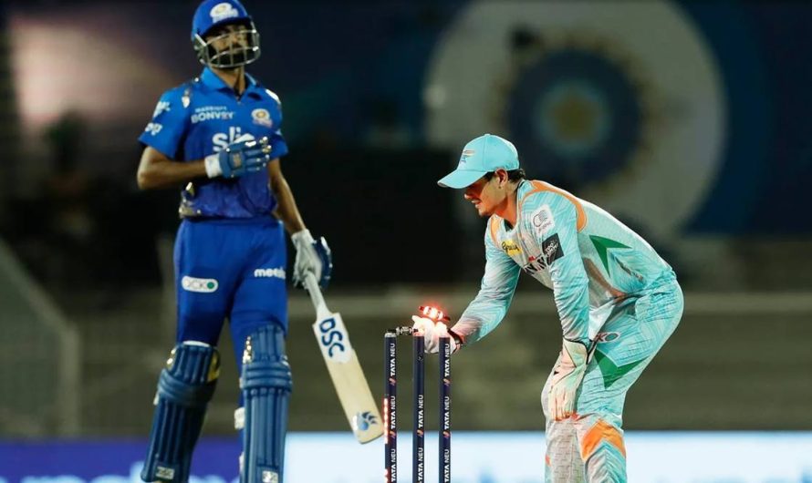 Lucknow Super Giants fined for slow over rate against Mumbai Indians