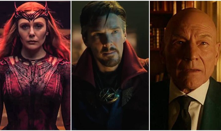 Doctor Strange in the Multiverse of Madness: Strange, Wanda, Charles Xavier