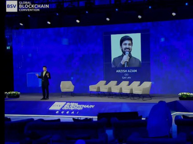 Arzish Azam represents Pakistan at BSV Global Blockchain Convention in Dubai